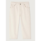 Le Droit Cropped 5-Pocket Trousers - Ecru - Men