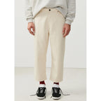Le Droit Cropped 5-Pocket Trousers - Ecru - Men
