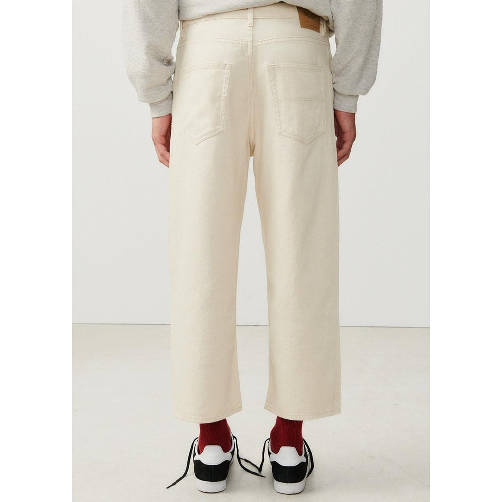 Le Droit Cropped 5-Pocket Trousers - Ecru - Men