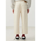 Le Droit Cropped 5-Pocket Trousers - Ecru - Men