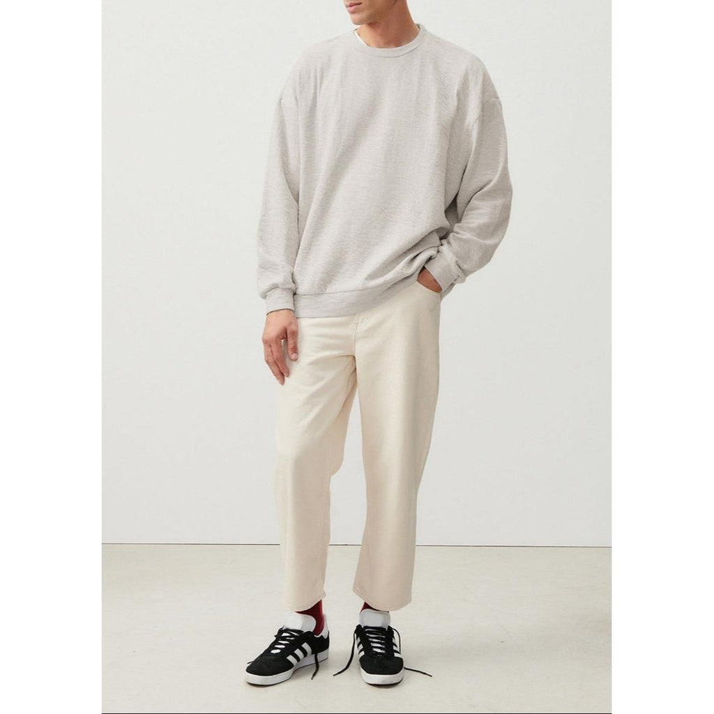 Le Droit Cropped 5-Pocket Trousers - Ecru - Men