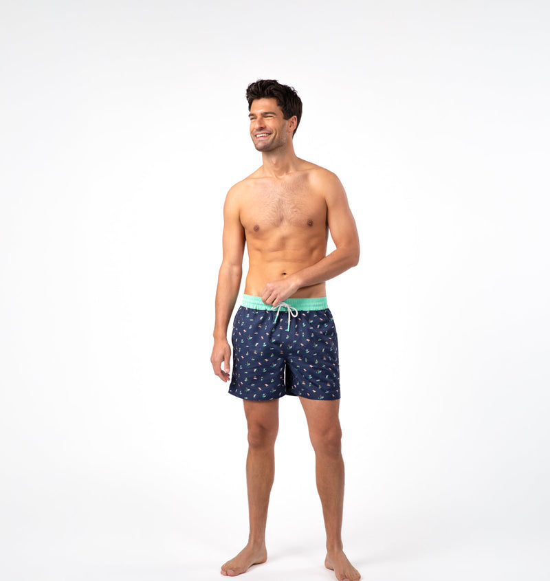 Shorts De Baño En 100% Poliéster Reciclado - Surf Session