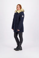 Parka Chauffante Megeve Heat - Navy - Femme