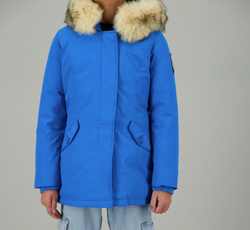 Parka Megeve Kids - Bleu - Enfant Fille