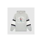 Sudadera con Capucha Bandas Manga - Grey Marl - Mixto