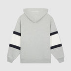 Sudadera con Capucha Bandas Manga - Grey Marl - Mixto