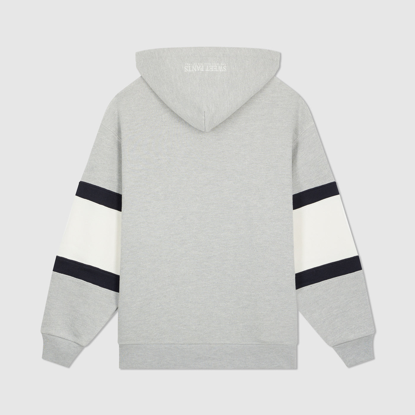 Sudadera con Capucha Bandas Manga - Grey Marl - Mixto