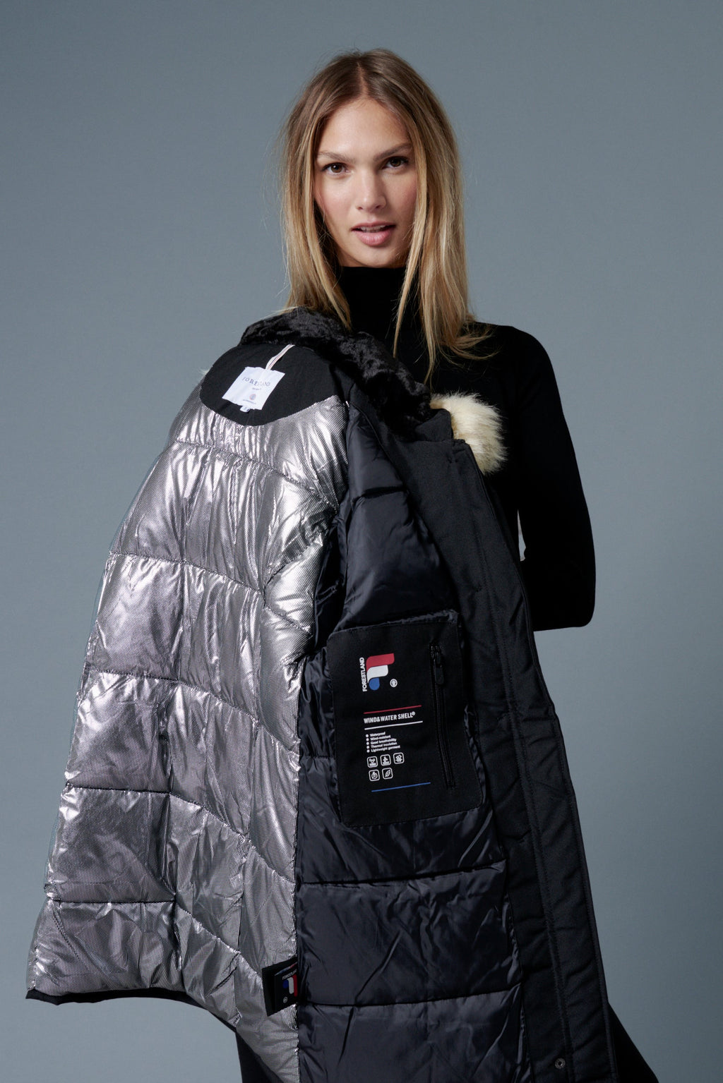Parka Megeve - Negro - Mujer