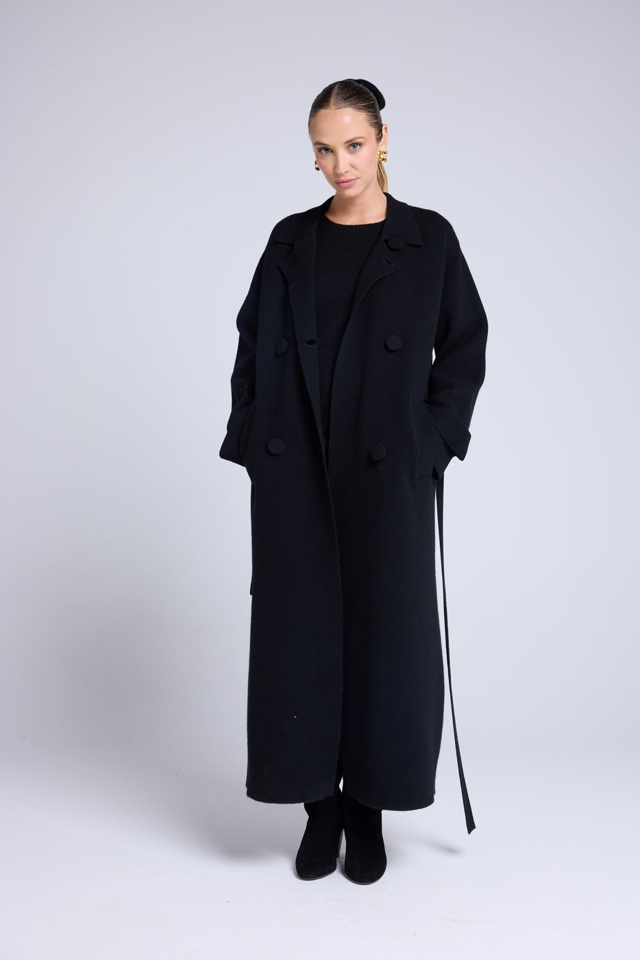 Cappotto Trench Meilna - Nero