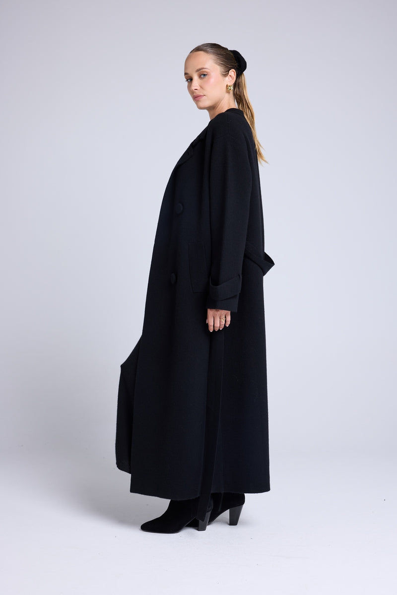 Manteau Trench Meilna - Noir
