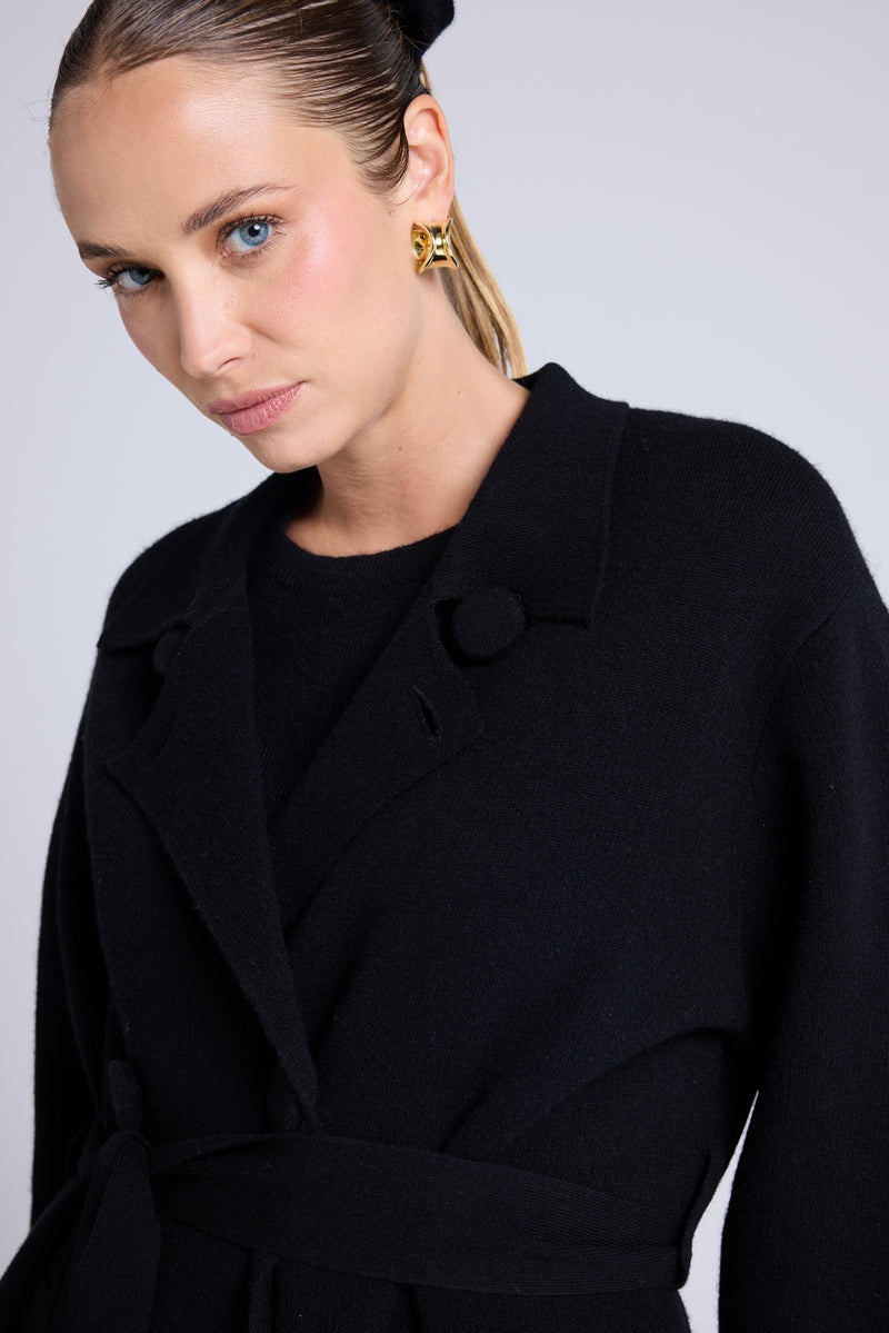 Manteau Trench Meilna - Noir