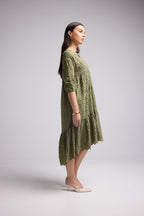 Vestido Largo - Melba - Caqui