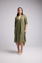 Vestido Largo - Melba - Caqui