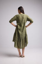 Vestido Largo - Melba - Caqui