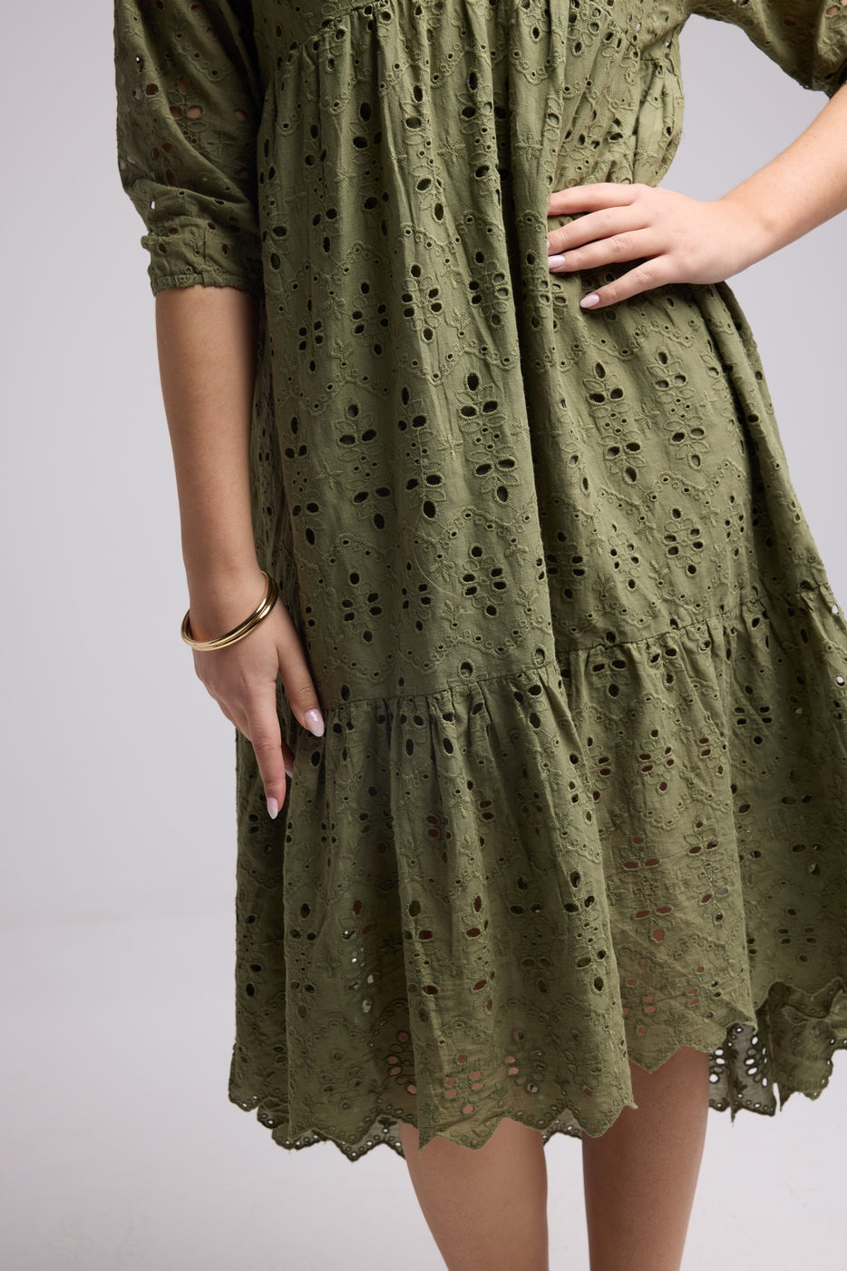 Vestido Largo - Melba - Caqui