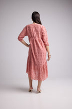 Long Dress - Melba - Pink