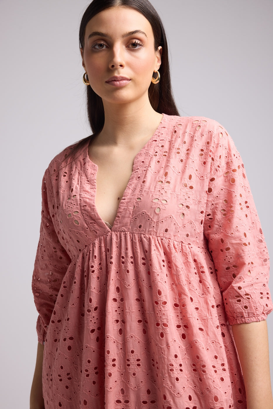 Long Dress - Melba - Pink
