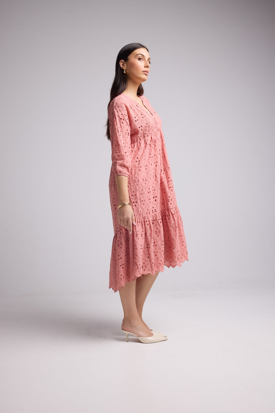 Long Dress - Melba - Pink