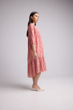 Long Dress - Melba - Pink
