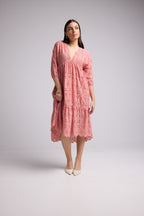 Long Dress - Melba - Pink