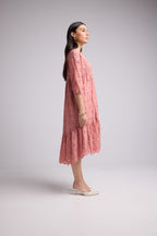 Long Dress - Melba - Pink