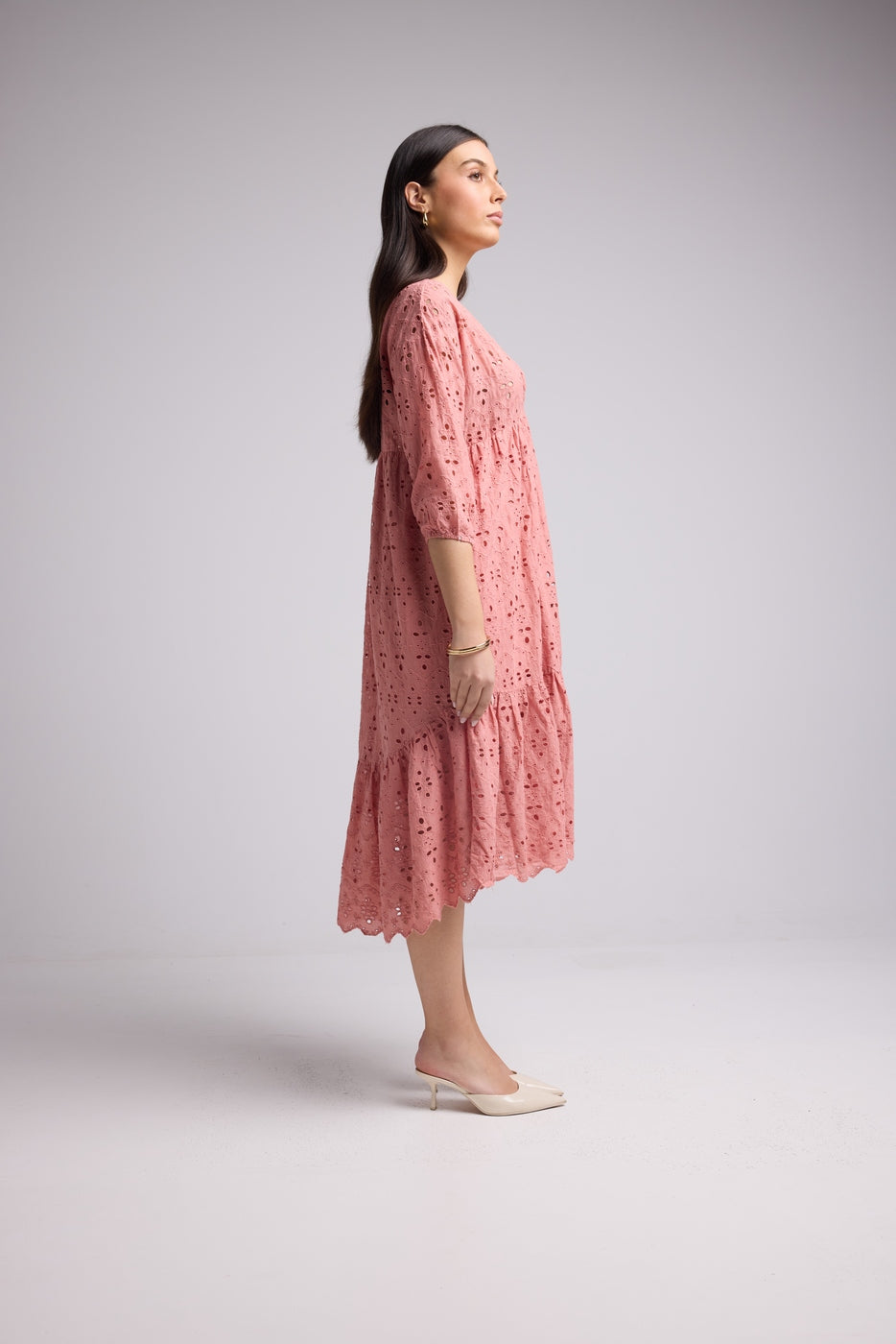 Long Dress - Melba - Pink