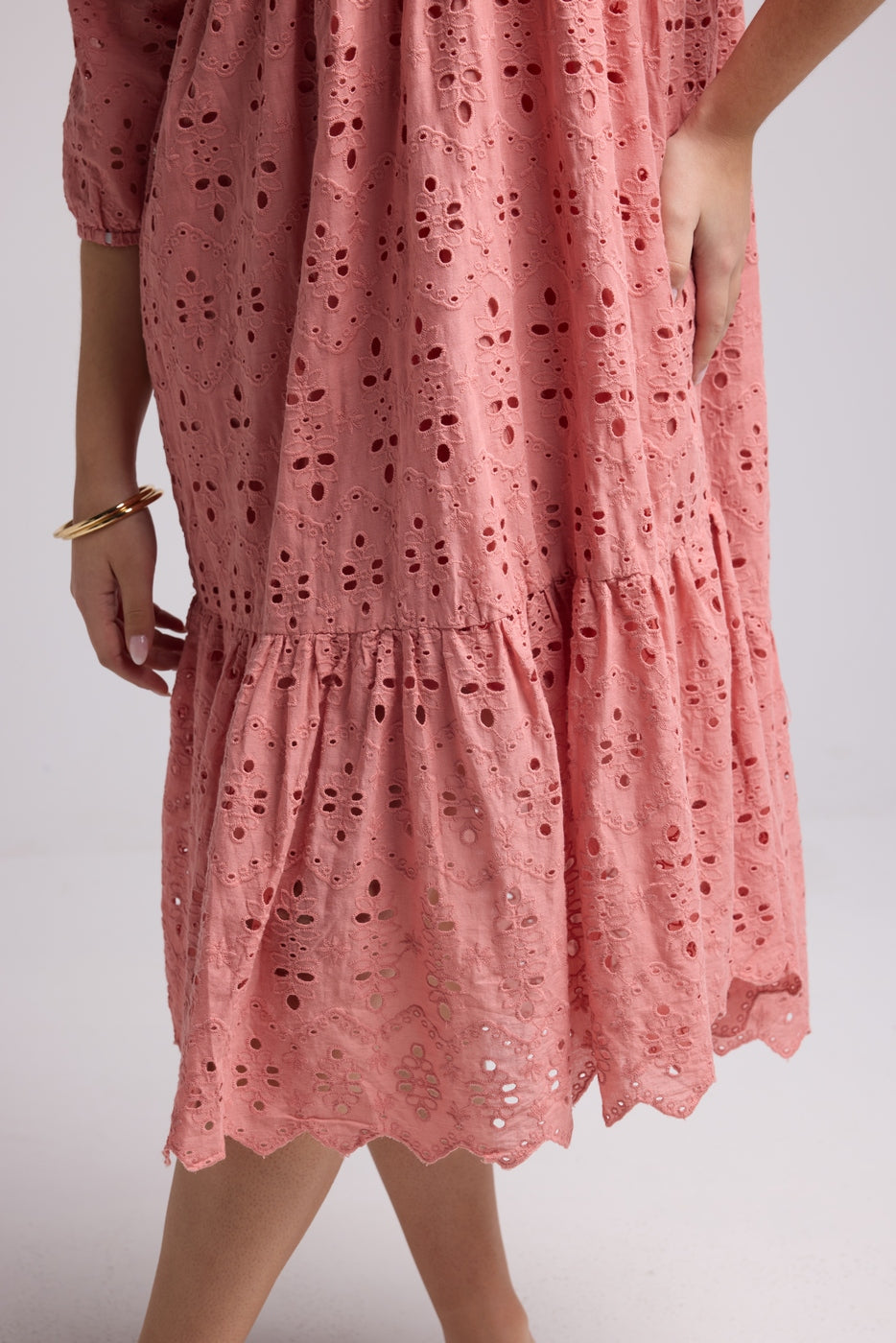 Long Dress - Melba - Pink