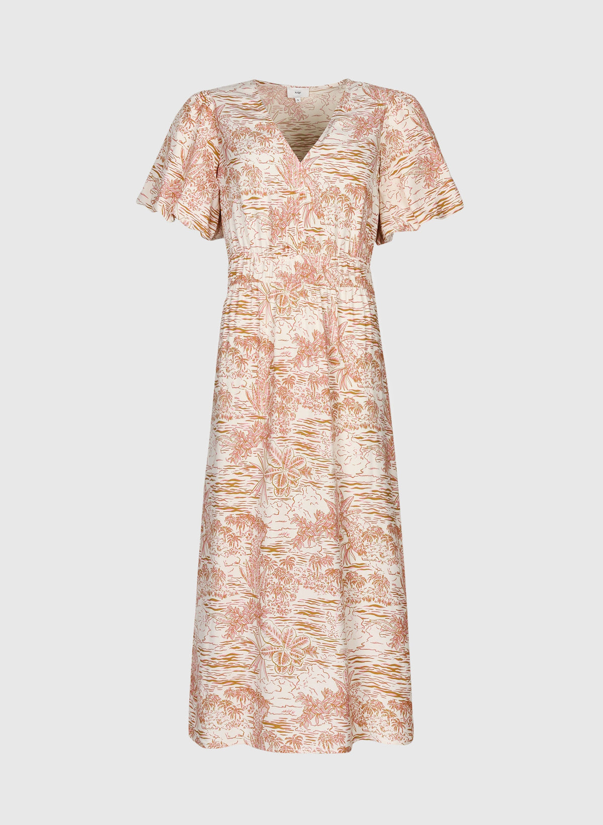 Robe Longue Melila Josas Ocre
