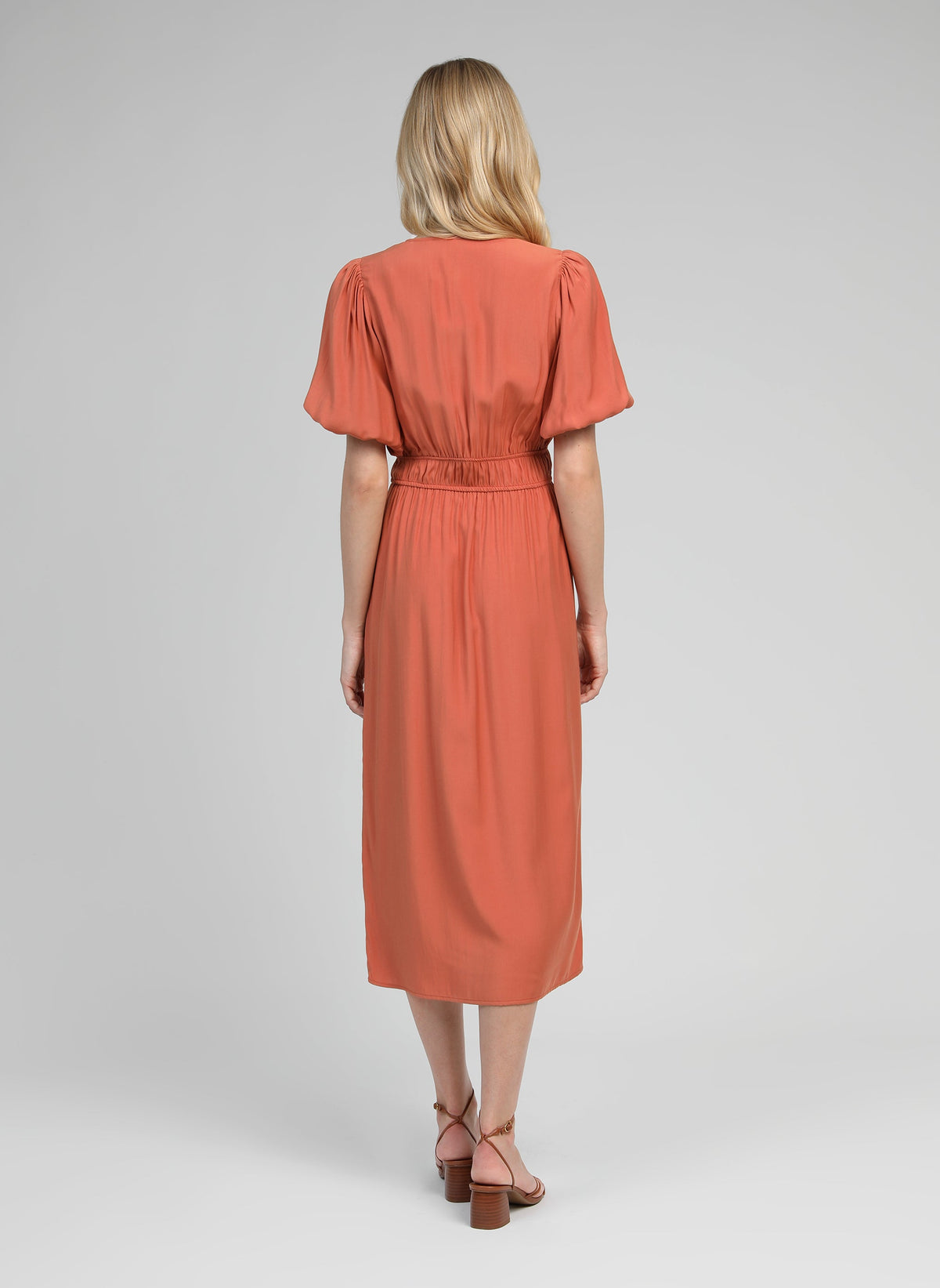 Robe Longue Melile Terracotta