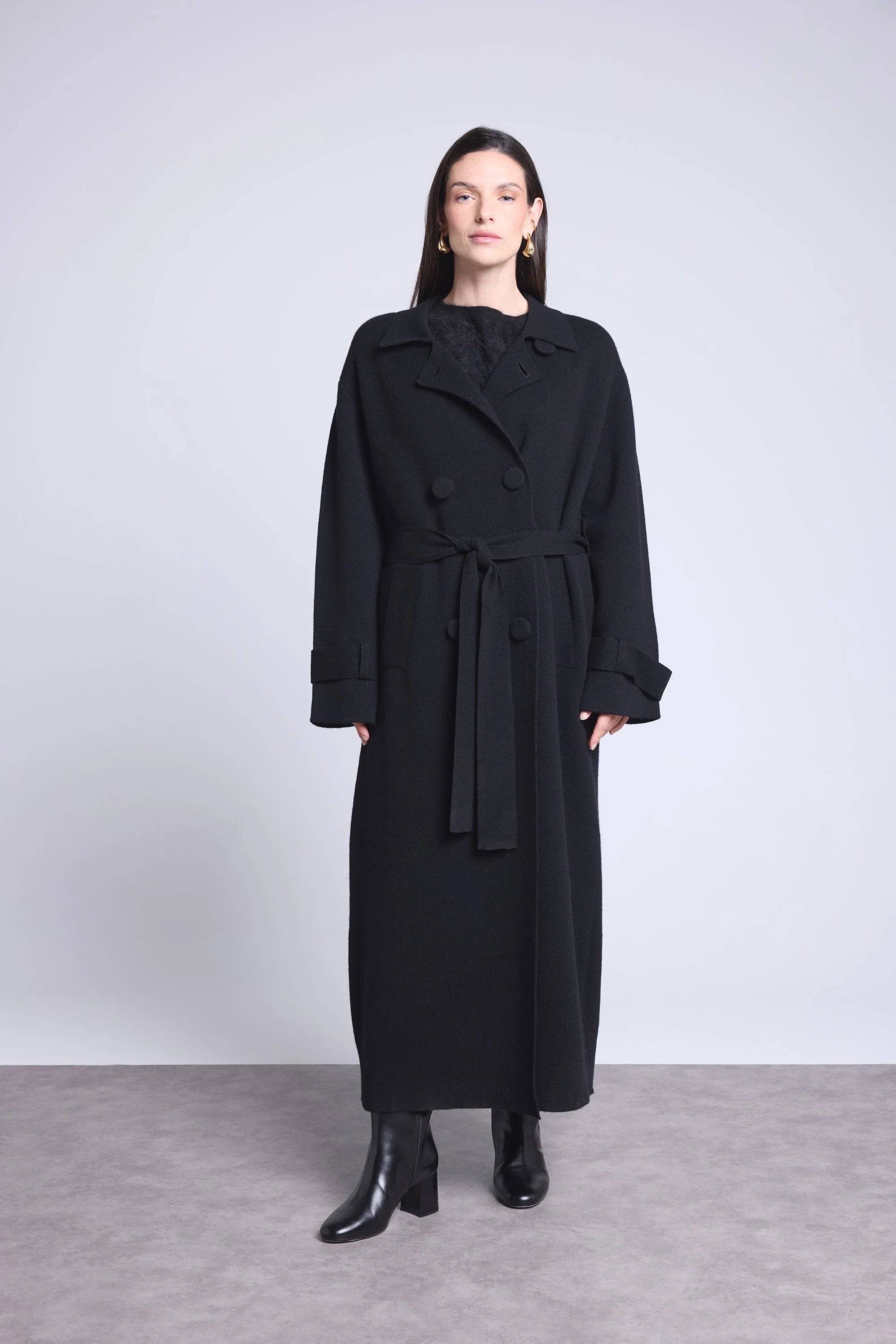 Manteau Trench Melinda - Noir - Femme