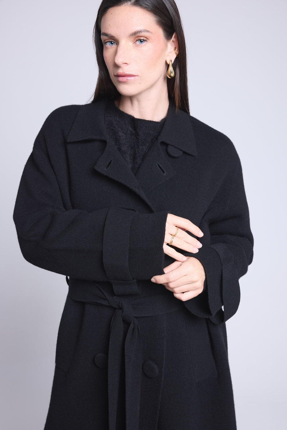 Manteau Trench Melinda - Noir - Femme