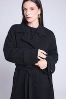 Melinda Trench Coat - Black - Women