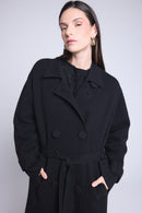 Melinda Trench Coat - Black - Women