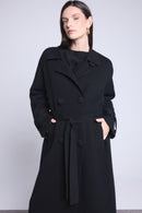 Melinda Trench Coat - Black - Women