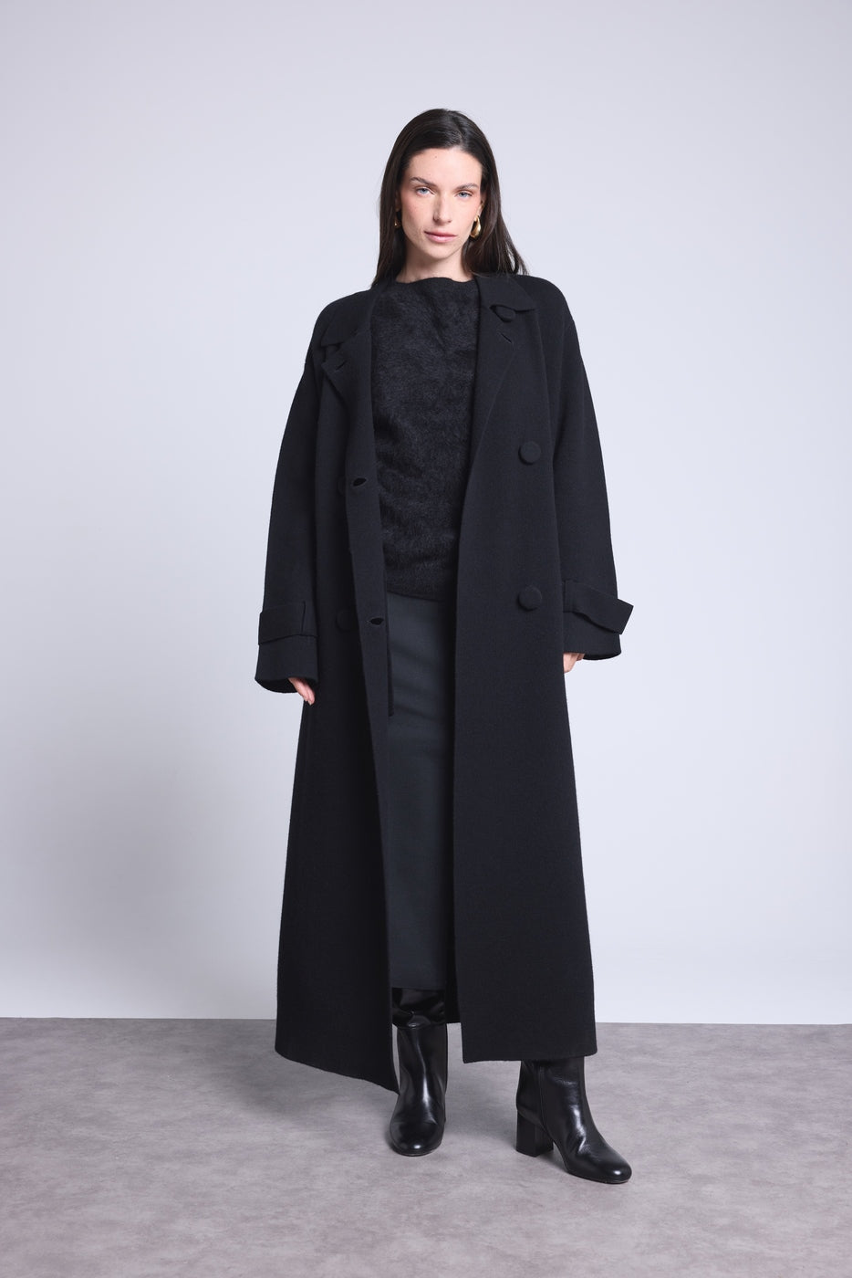 Manteau Trench Melinda - Noir - Femme
