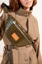 Sac Gloria Cuir - Effet Croco