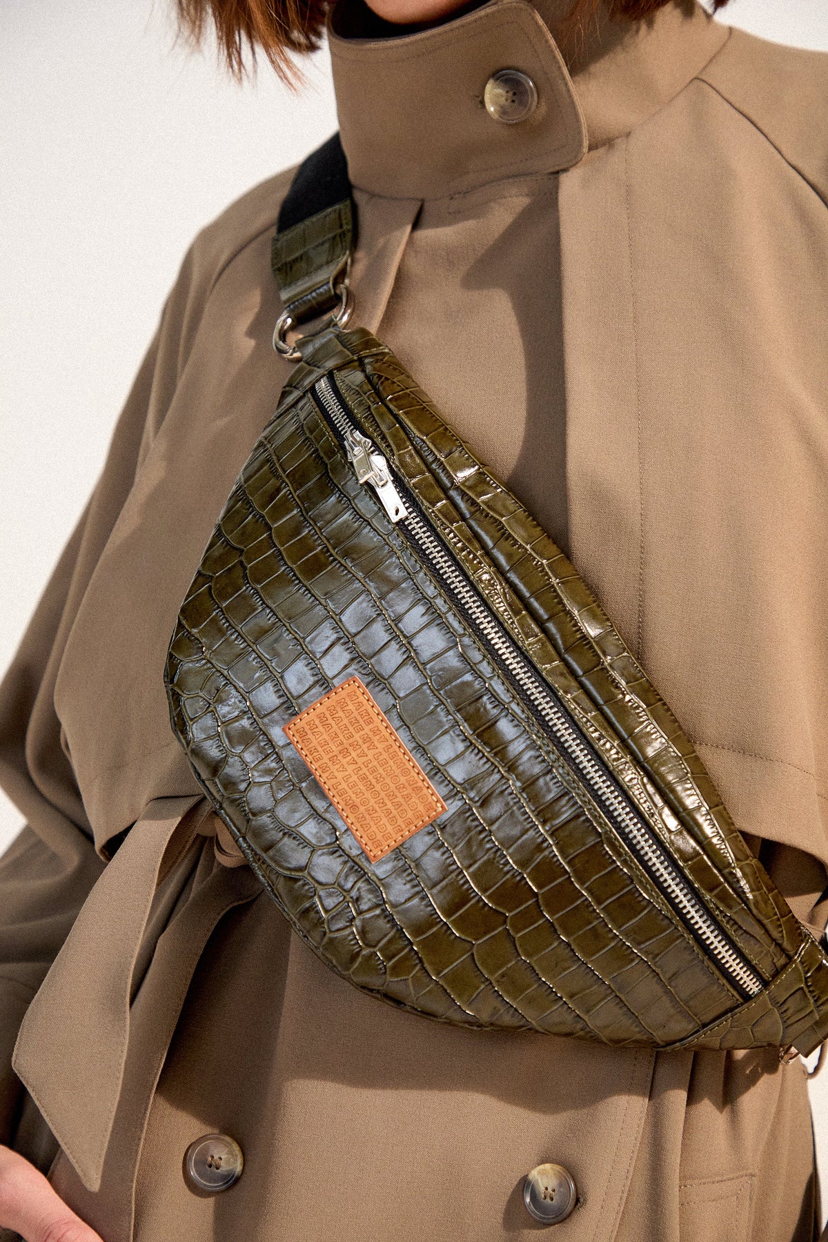 Sac Gloria Cuir - Effet Croco