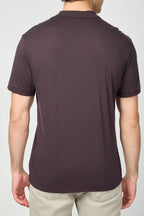 Polo Elevated Lotus Jsy - Figue - Homme