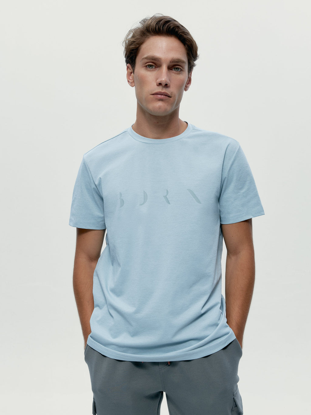 T-Shirt Melville - Gris Brume - Homme