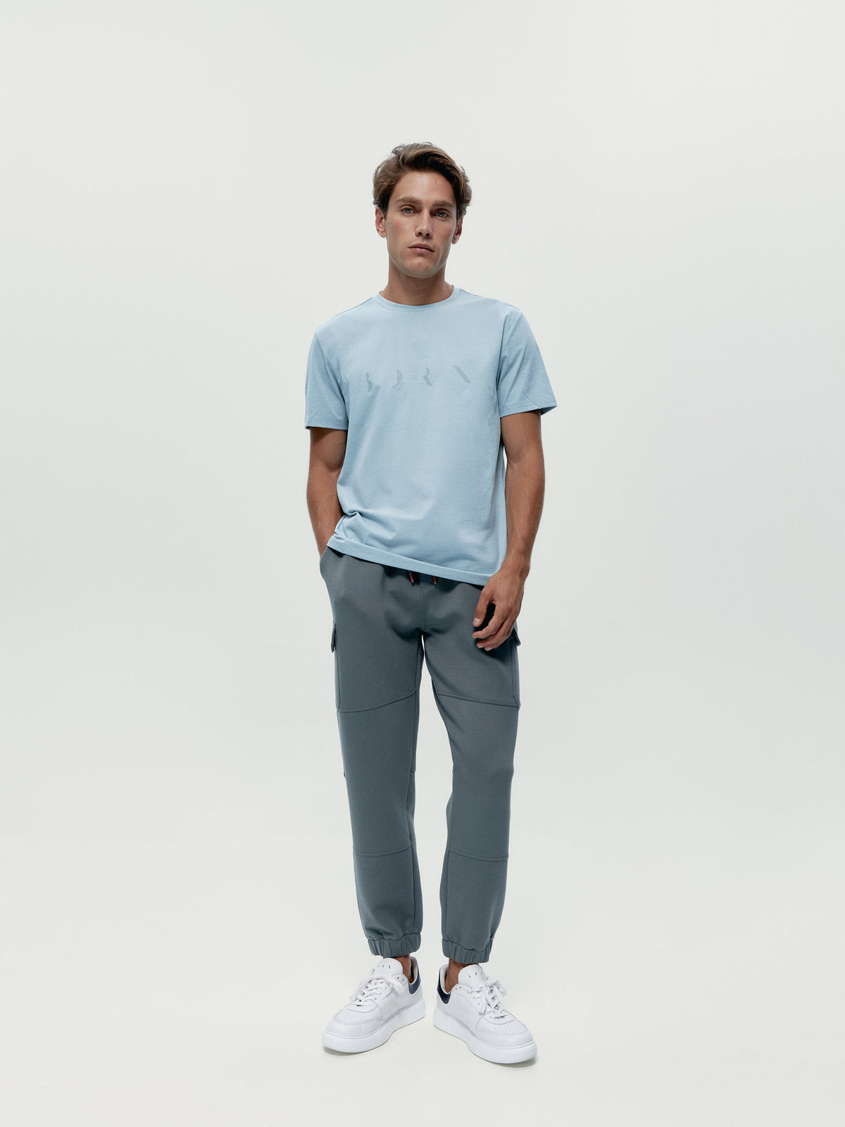 T-Shirt Melville - Gris Brume - Homme