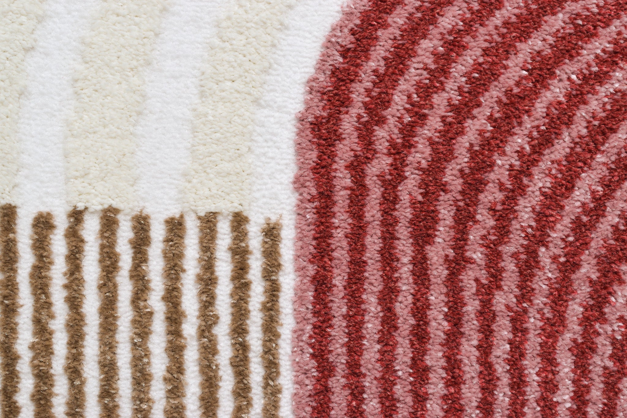 Memphis - Tapis D'Intérieur - Polypropylène - Rouge