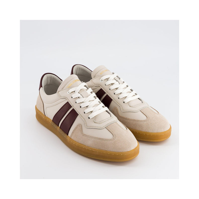 Sneakers Homme EDITION 33 Off White Burgundy