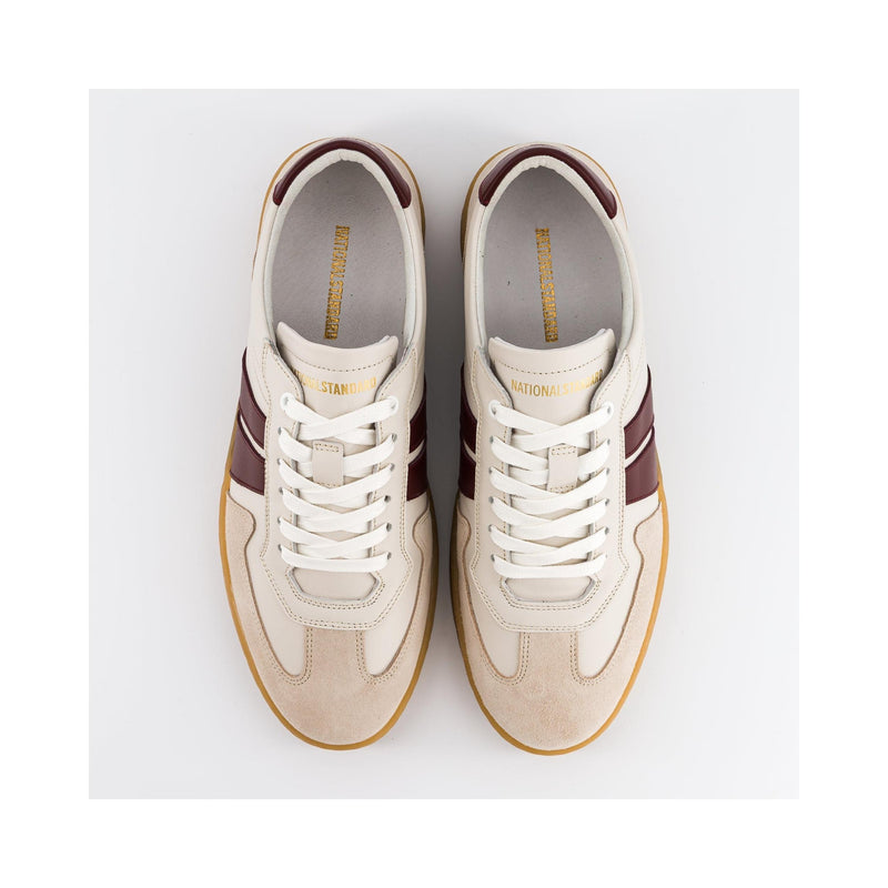 Sneakers Homme EDITION 33 Off White Burgundy