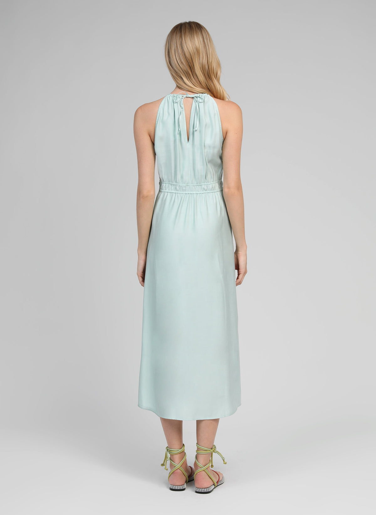 Robe Longue Mendaly Celadon