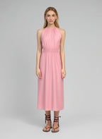 Robe Longue Mendaly Rose