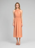 Robe Longue Mendaly Terracotta