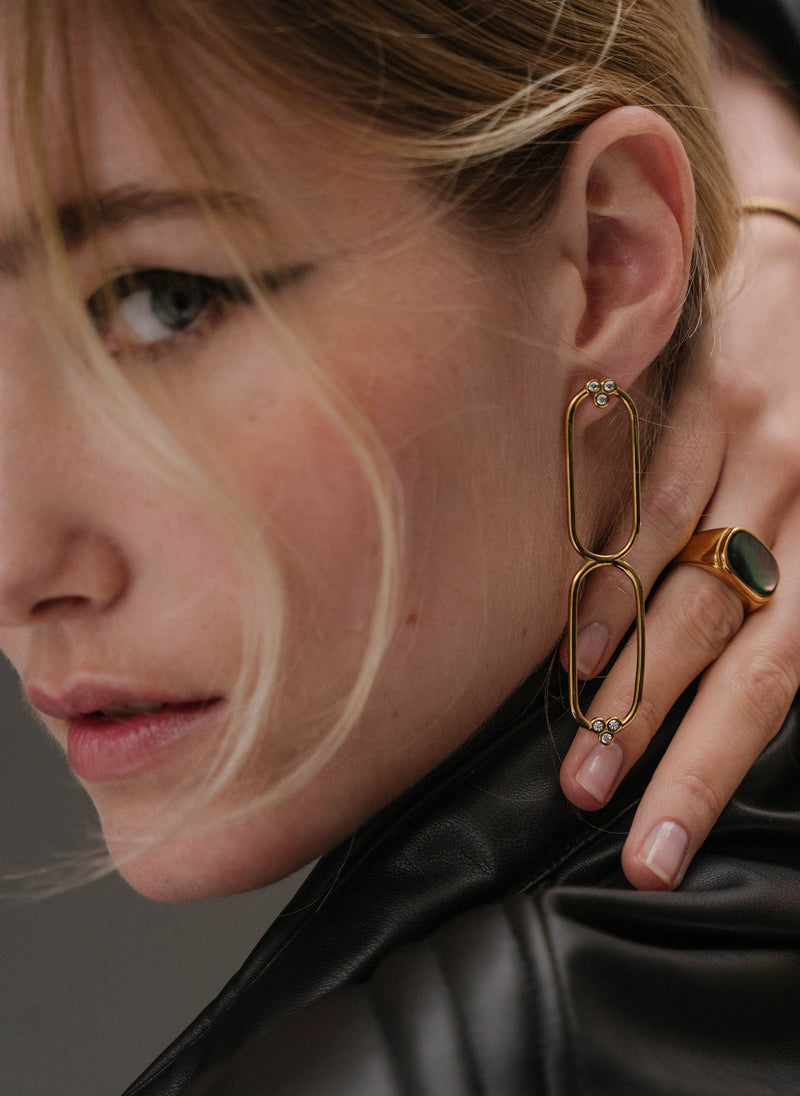 Boucles D'Oreilles Pendantes Ménétios