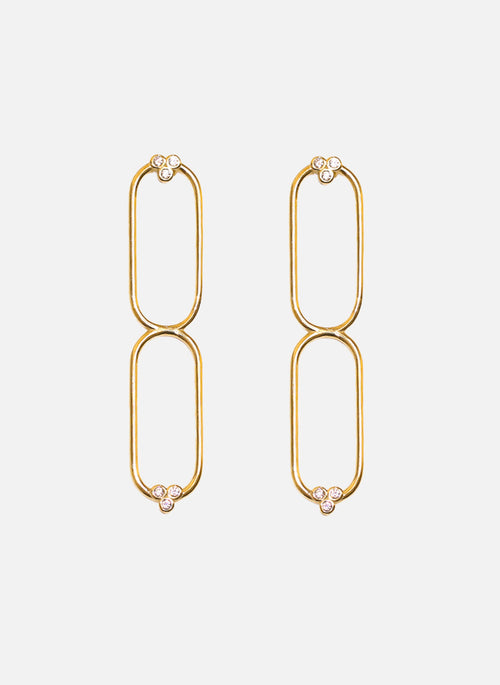 Boucles D'Oreilles Pendantes Ménétios