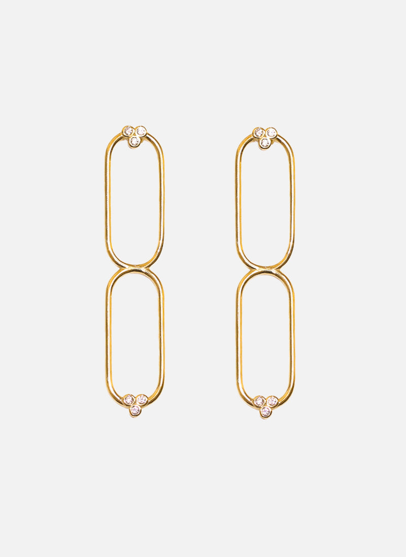 Boucles D'Oreilles Pendantes Ménétios