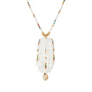 Collier Merangue Blanc
